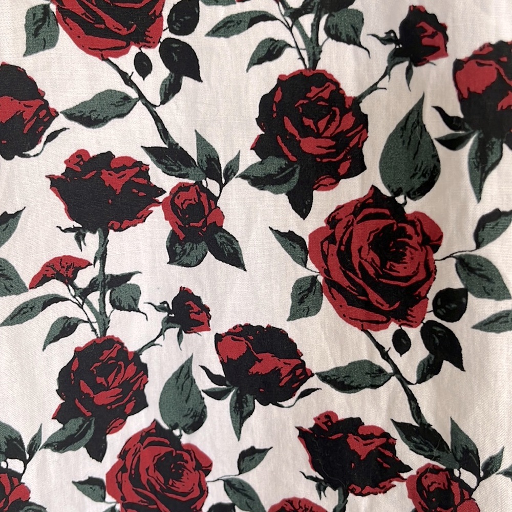 EMPYRE‎ TATE Roses Floral Print Mens Shirt Size S - Picture 5 of 5